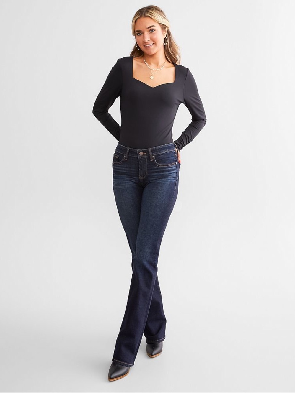 Buckle Black Fit No. 53 Tailored Boot Stretch Jean